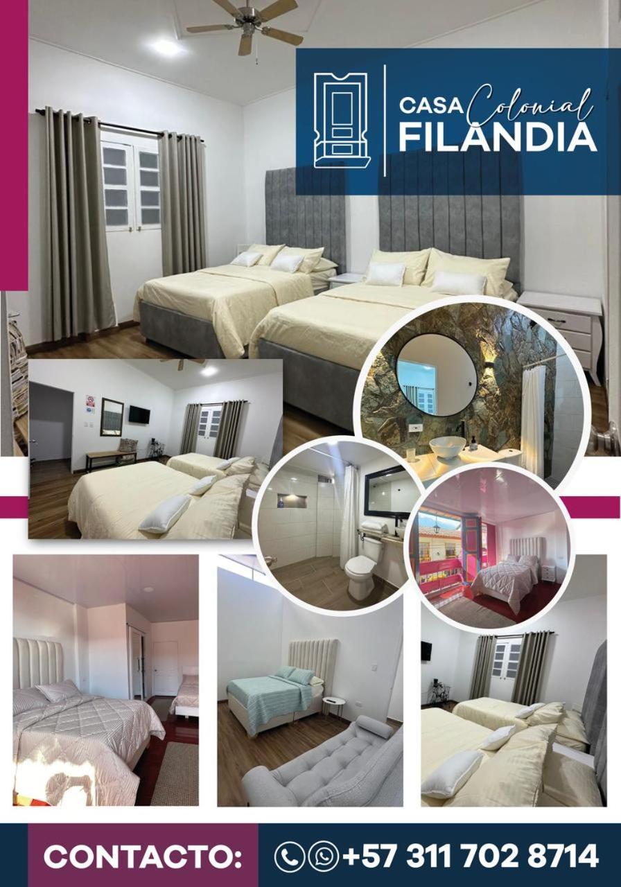 Ferienwohnung Casa Colonial Filandia Exterior foto